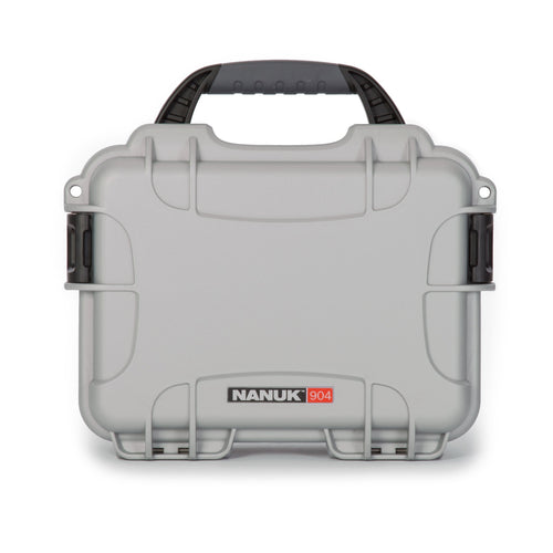 Waterproof Nanuk 904 Hard Case Empty - Silver
