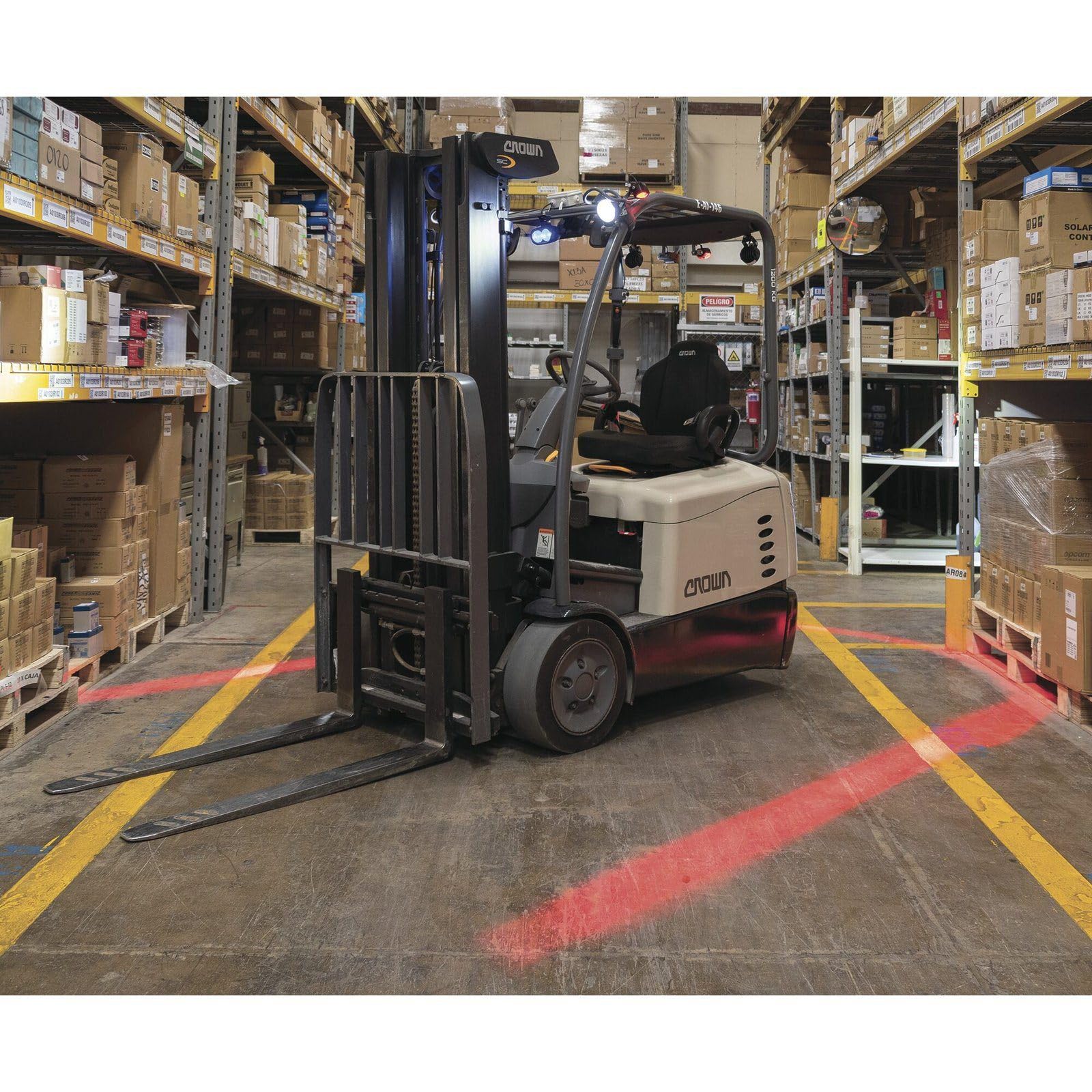 ECCO Boundary Pedestrian LINE: LED (3), 12-80VDC, RED Illumination