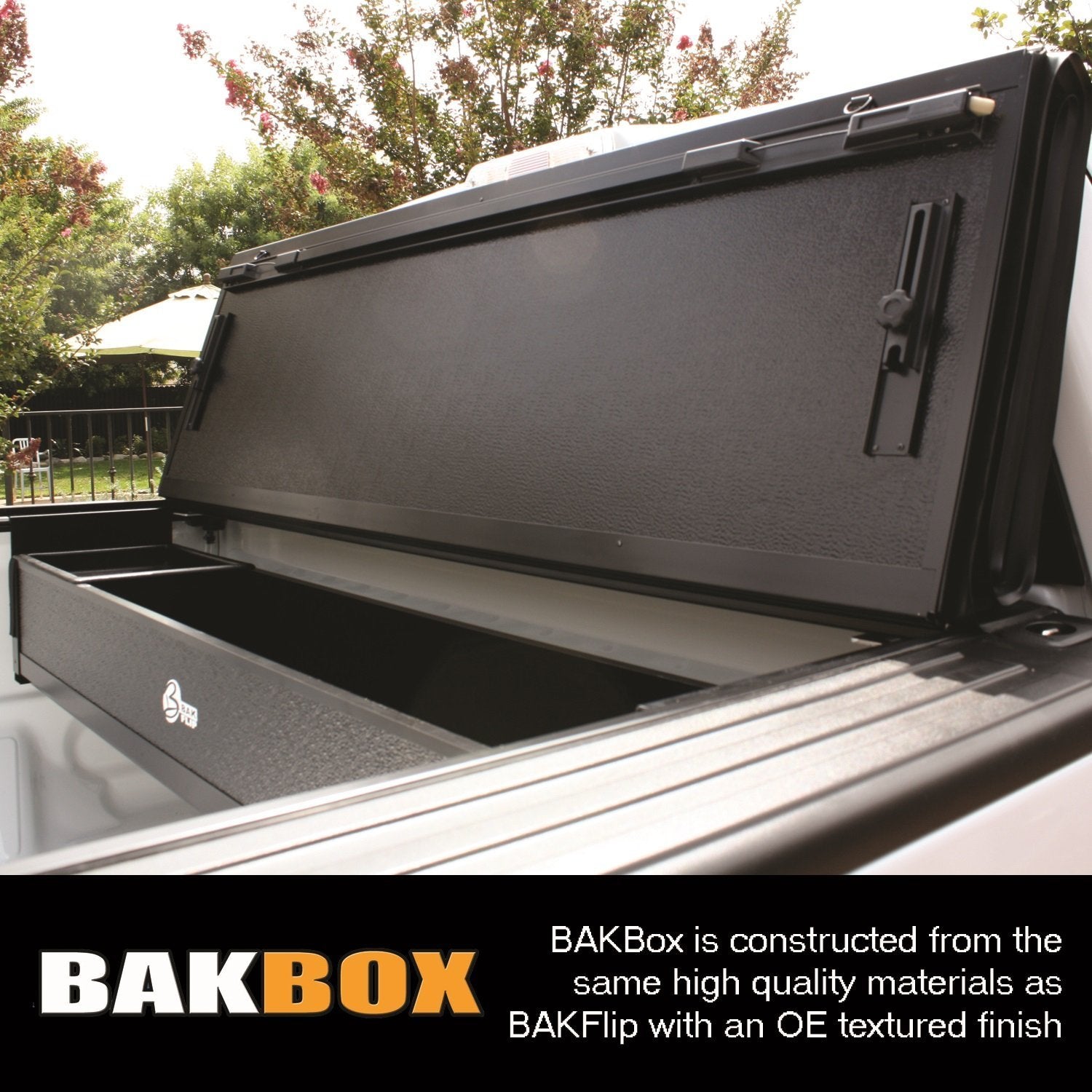 BAK BAKBox 2 Utility Box Fold-Away | 92303 | Fits 1999 - 2016 Ford F-250/350 Super Duty All Beds