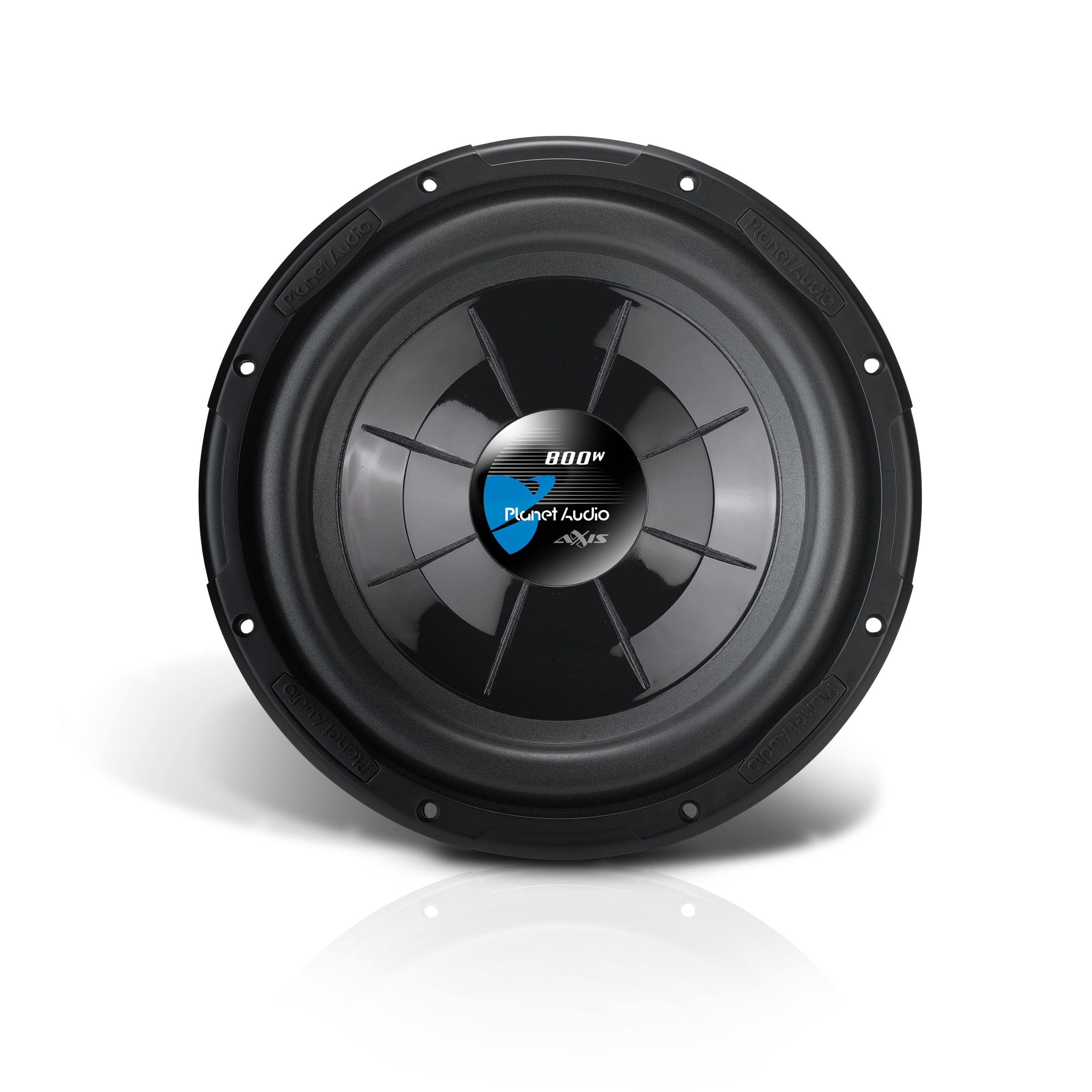 Axis Series Planet Audio PX10 10 Inch Car Subwoofer - 800 Watts Max, Single 4 Ohm Voice Coil, Sold Individually, Hook Up to Amp