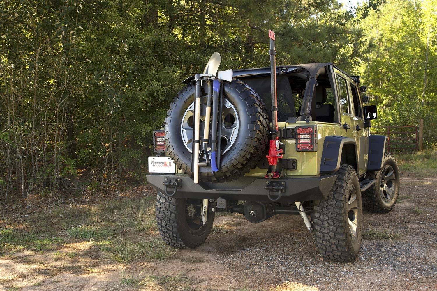 Spare Tire Tool Rack System | Rugged Ridge | 13551.63