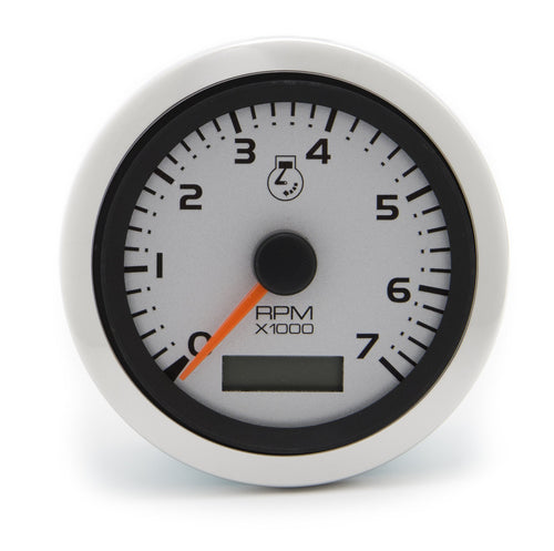Argent Sierra 65545P Tachometer/Hourmeter Gauge, 7K, 3 inch, Universal, Night Visible