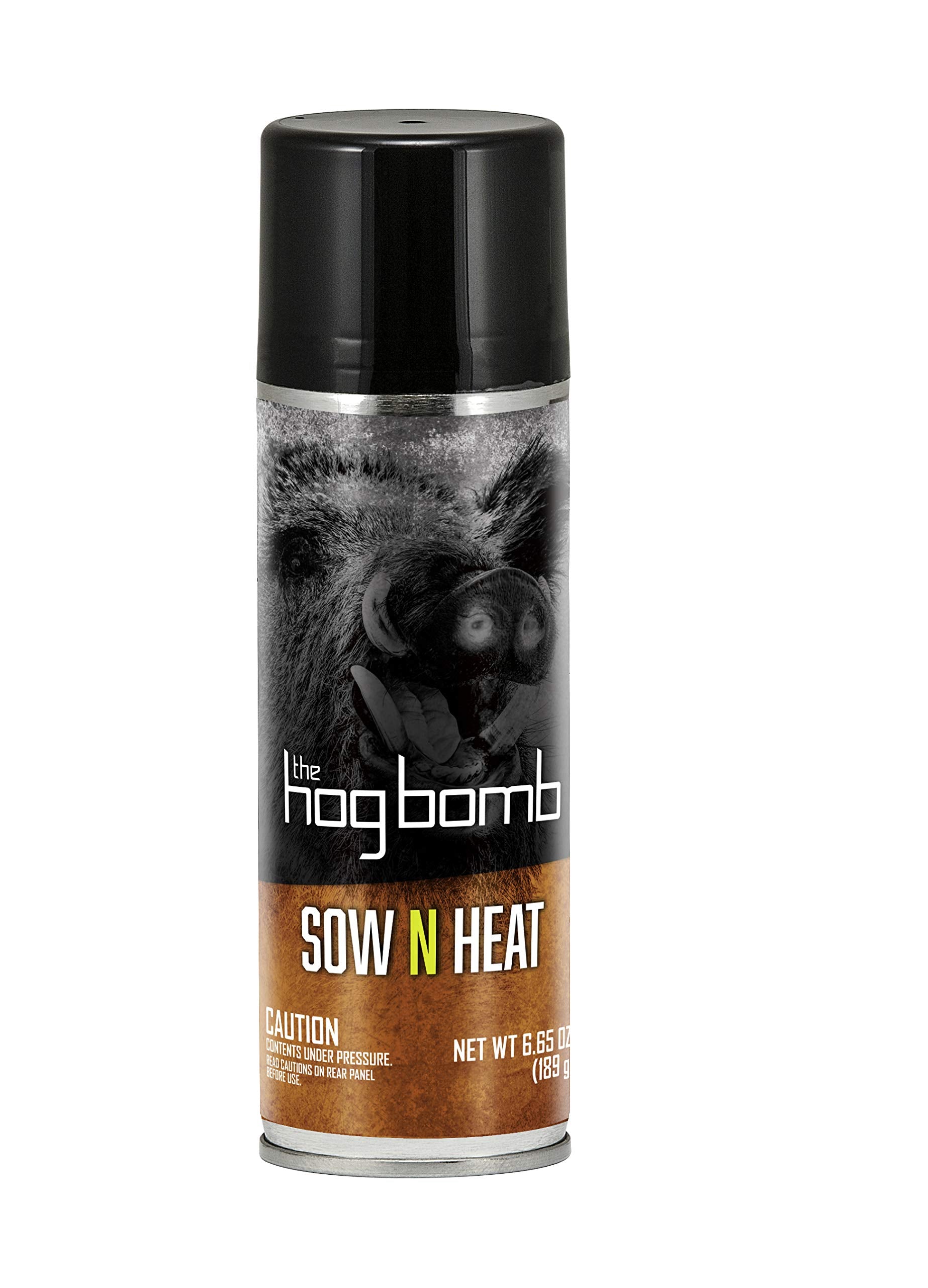 Hog Bomb Sow 'N Heat Aerosol Spray | Hunters Specialties Natural Sow Estrus Urine Scent Attractant for Hunting, 6.65 Oz Can