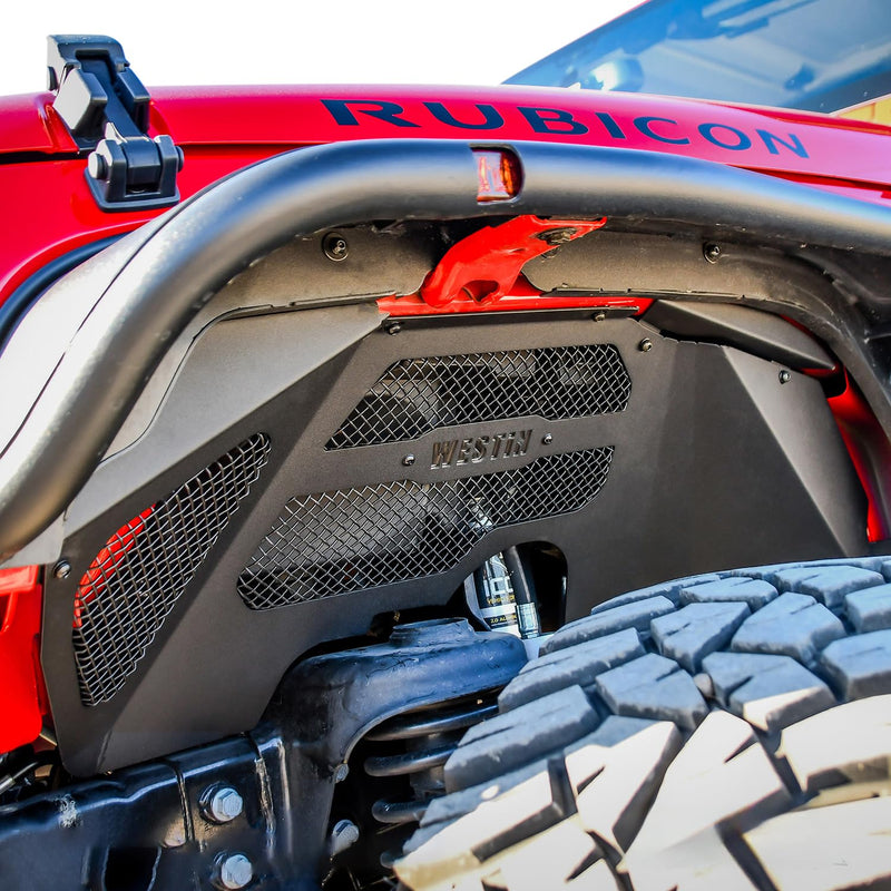 Inner Fenders Front Westin 62-11005 fits 2007-2018 Wrangler JK