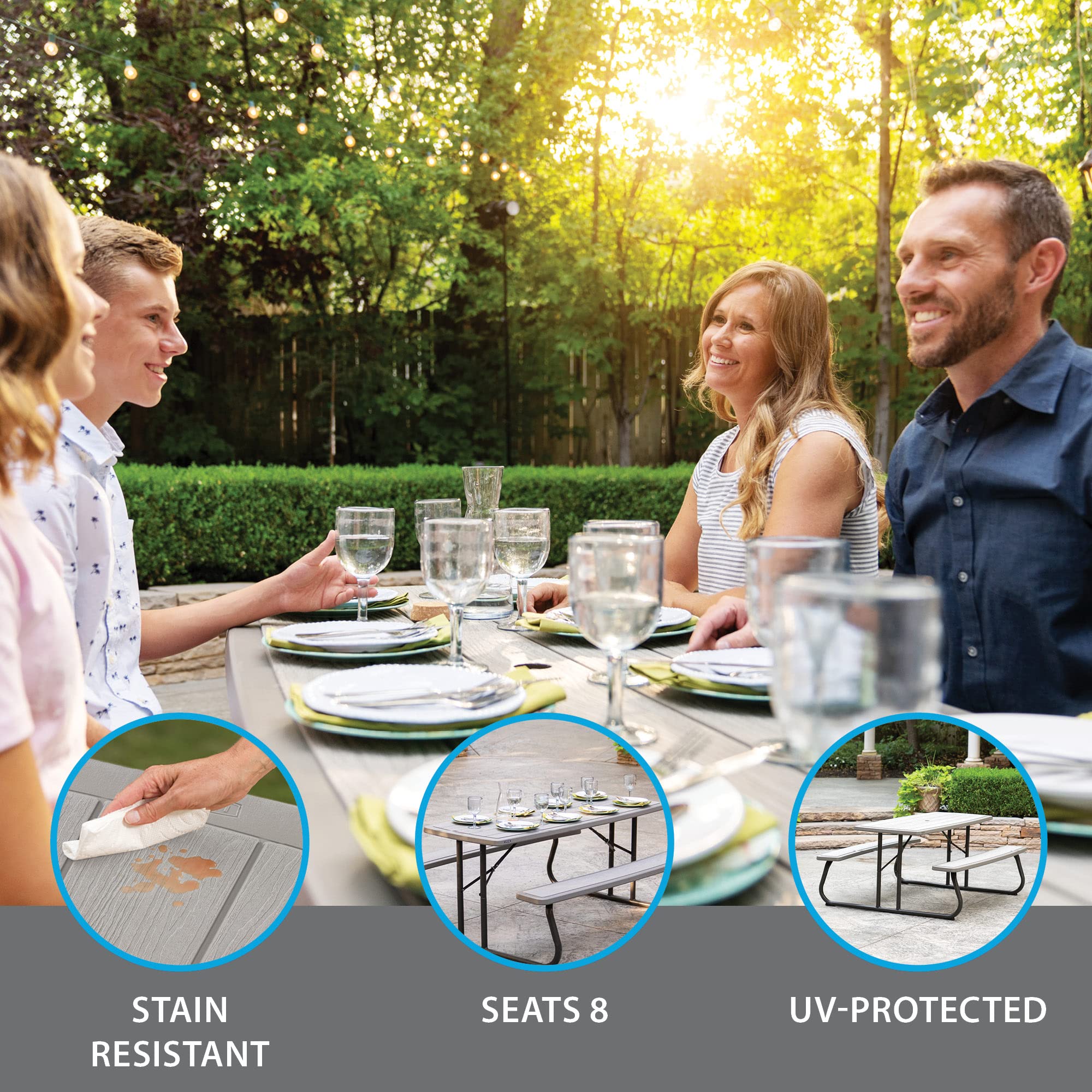 Folding Picnic Table LIFETIME