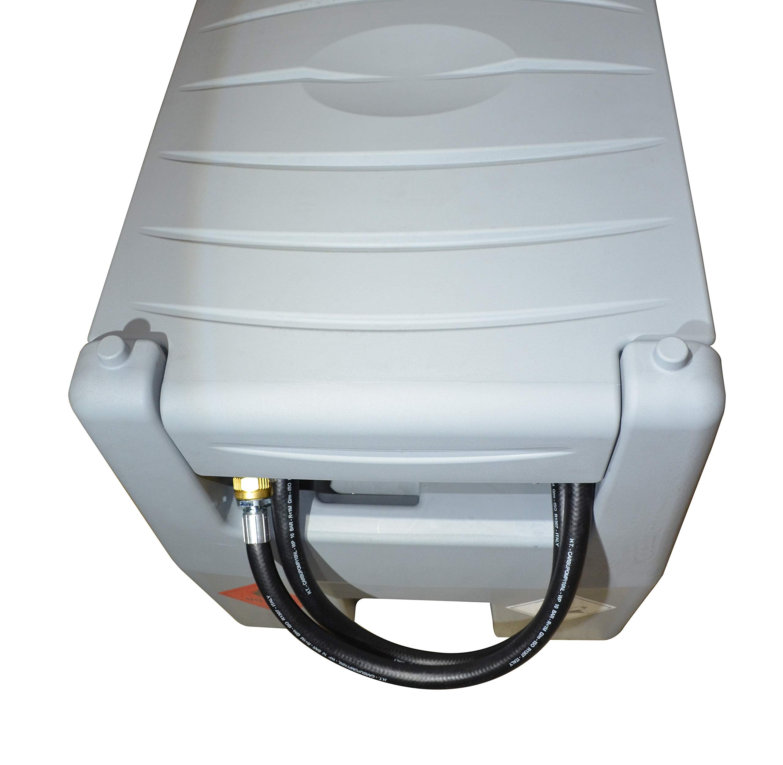 JDI-AFT58 JohnDow Industries, 58 - Gallon Diesel Transfer Tank with Built in 12 volt Electric Pump and Automatic Shut Off Nozzle