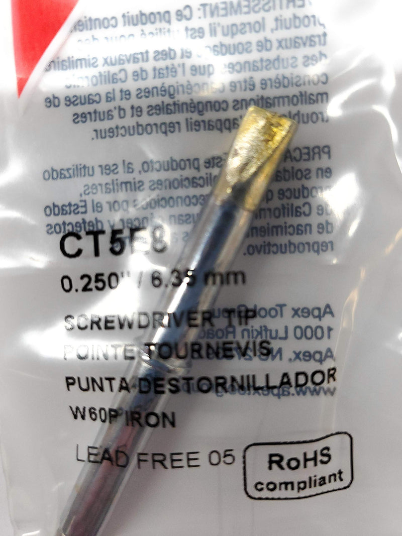 COOPER HAND TOOLS CT SERIES WELDER SOLDERING IRON TIP FOR W60P & W60P3 - BOX/10