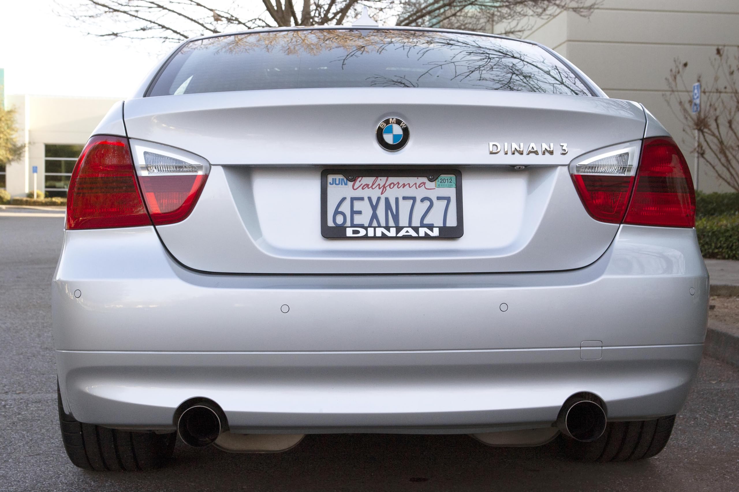 Dinan Free Flow D660-0012-BLK Axle-Back Exhaust - Compatible with 2007-2011 BMW 335i/335xi