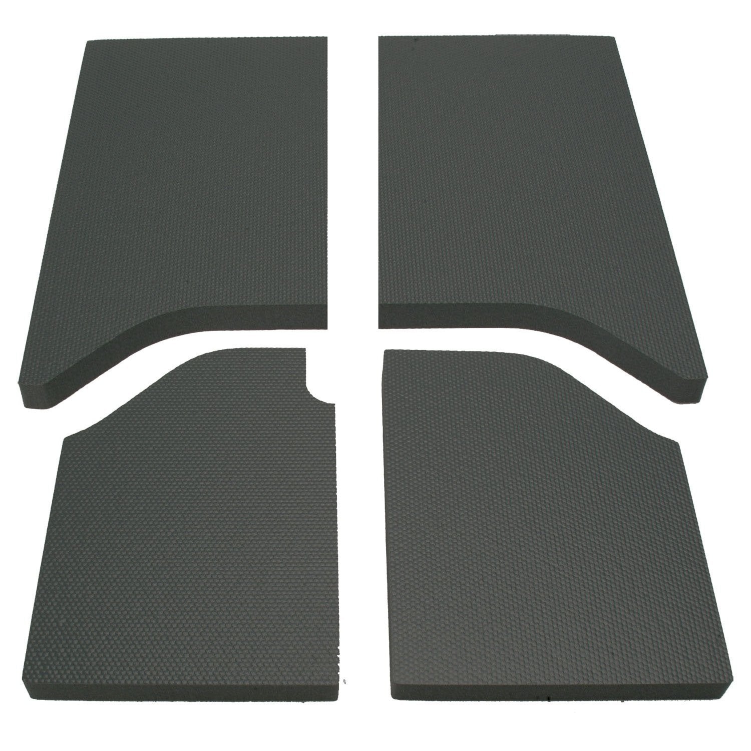 Boom Mat Design Engineering 050138 Black Sound Deadening Headliner Compatible with 2-Door Jeep Wrangler JK (2011-2018)