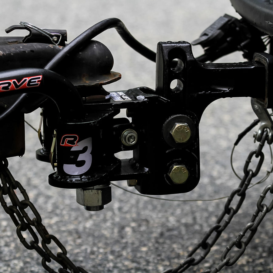Eaz-Lift Camco ReCurve R3 600lb Camper/RV Weight Distribution Hitch - Features Adjustable Sway Control & Includes 2" Hitch Ball w/8,000lb Max Rating - 800lb Max Tongue Weight Rating (48771)