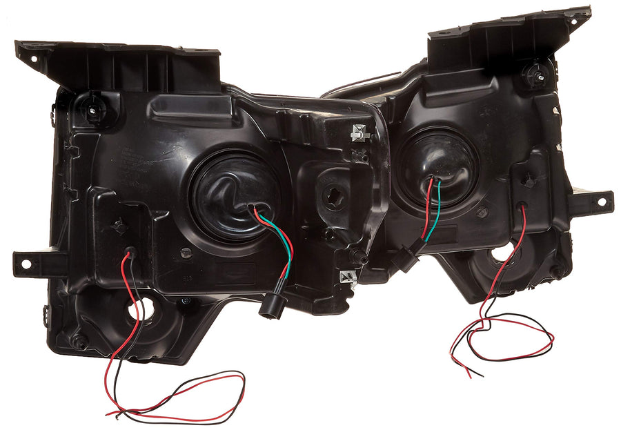Projector Headlight Xtune PRO-JH-FF15009-LBDRL-BK, 1 Pack