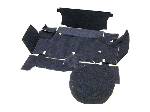 67-68 Coupe Trunk Carpet Kit Scott Drake (TMK-CP-67-BK)