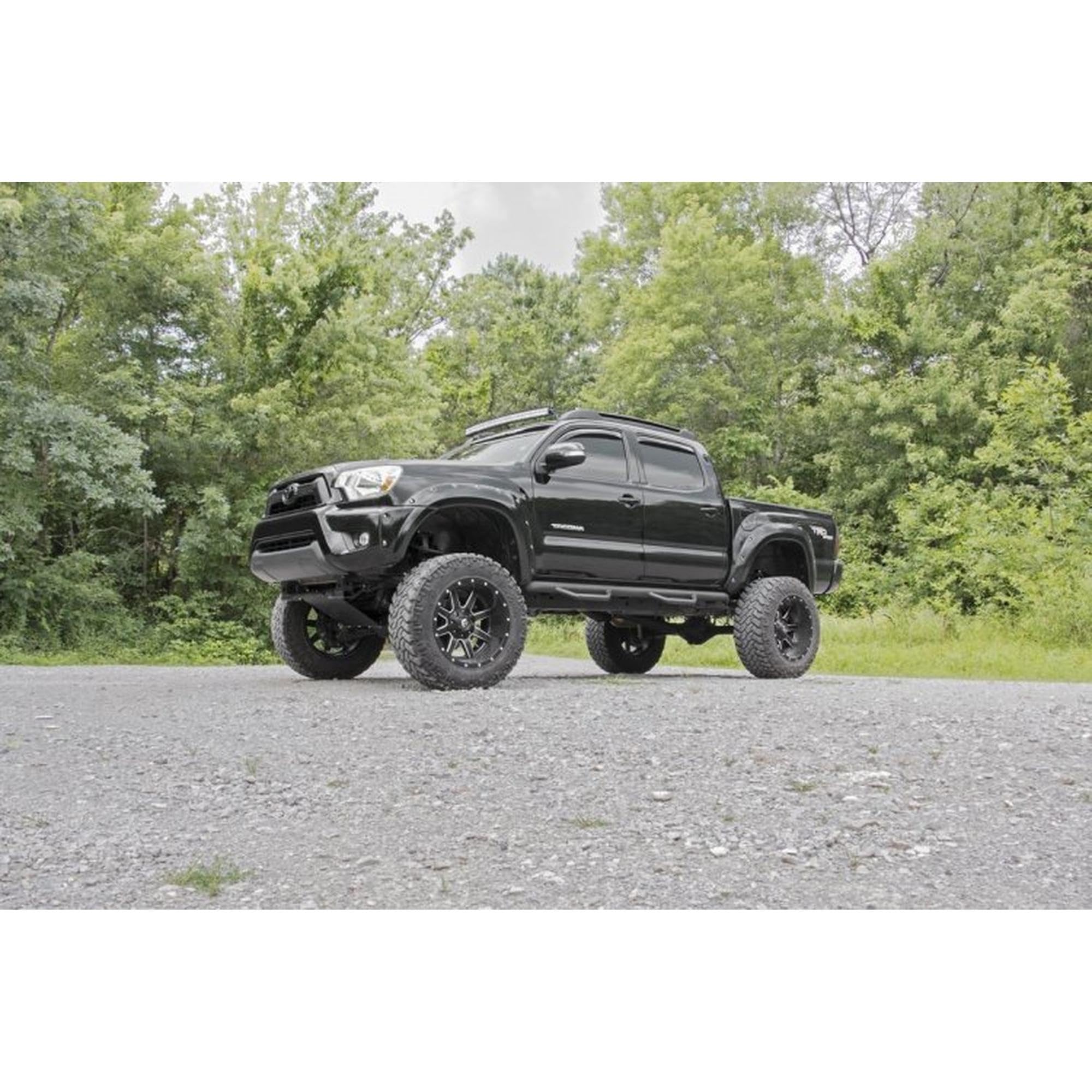 6” Rough Country Lift Kit w/ M1 Struts & M1 Rear Shocks for Toyota Tacoma (2005–2015) - Tuned Suspension Upgrade for On-Road Comfort & Off-Road Control