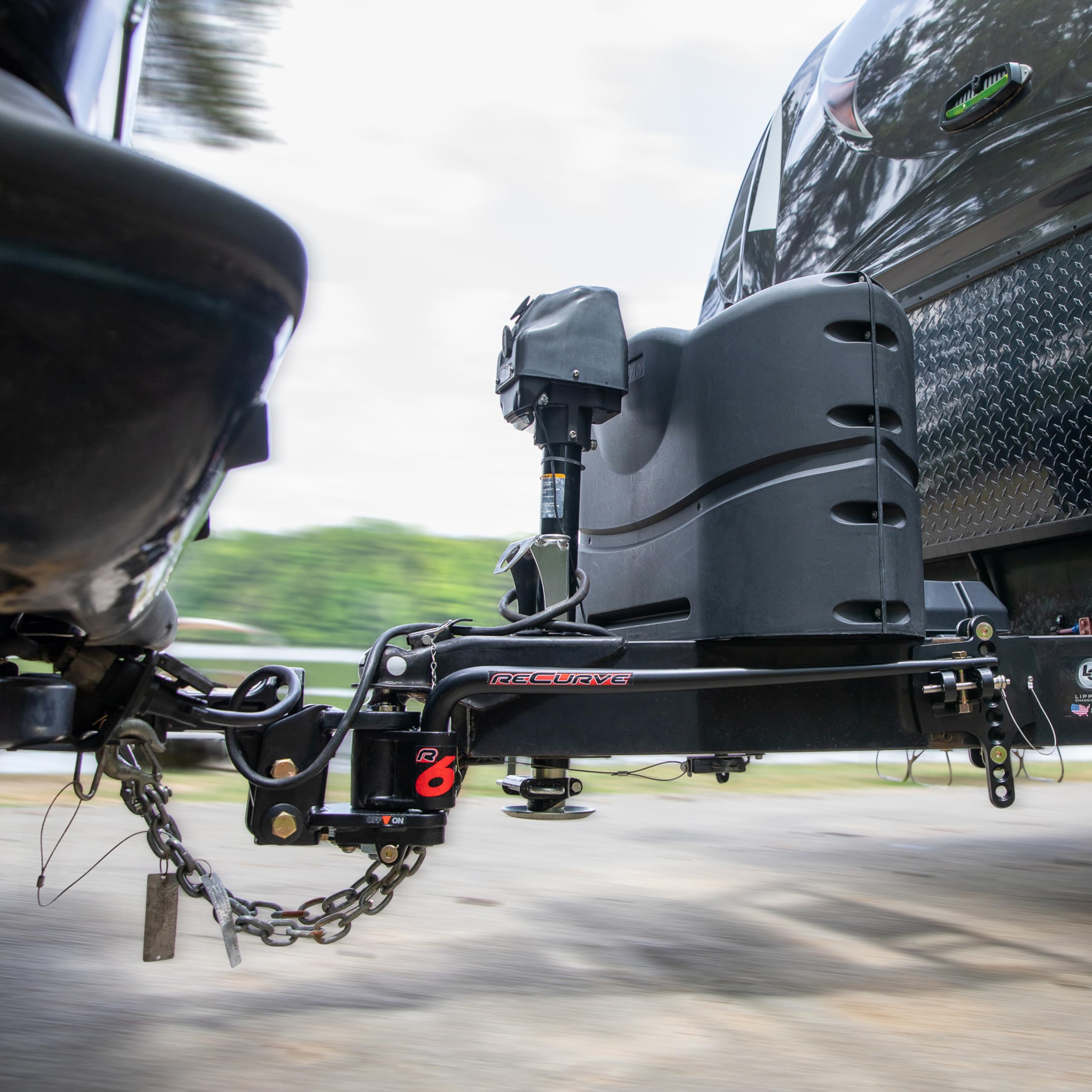 EAZ-Lift Camco ReCurve R6 RV/Camper Weight Distribution Hitch Kit - Features Premium Adaptive Sway Control - Includes 2-5/16” Hitch Ball w/15,000lb Max Rating - 1,000lb Max Tongue Weight (48783)