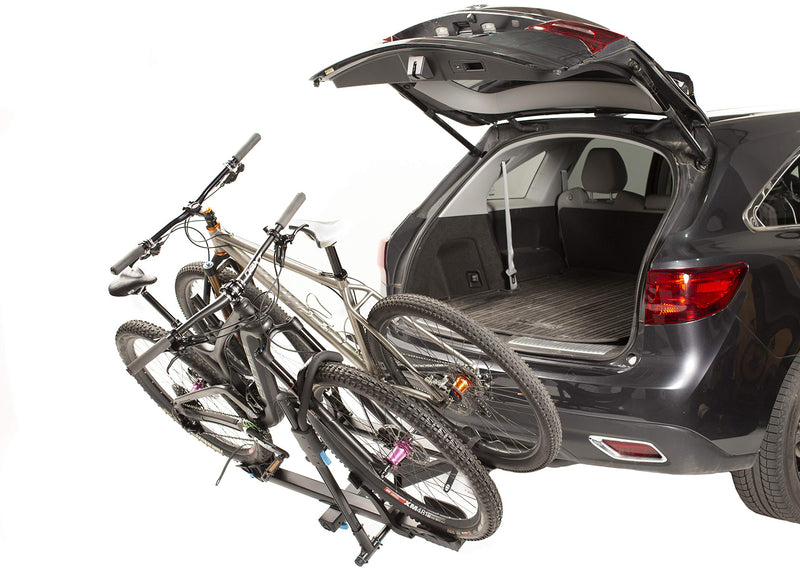 2-Bike Monorail Platform Hitch Rack