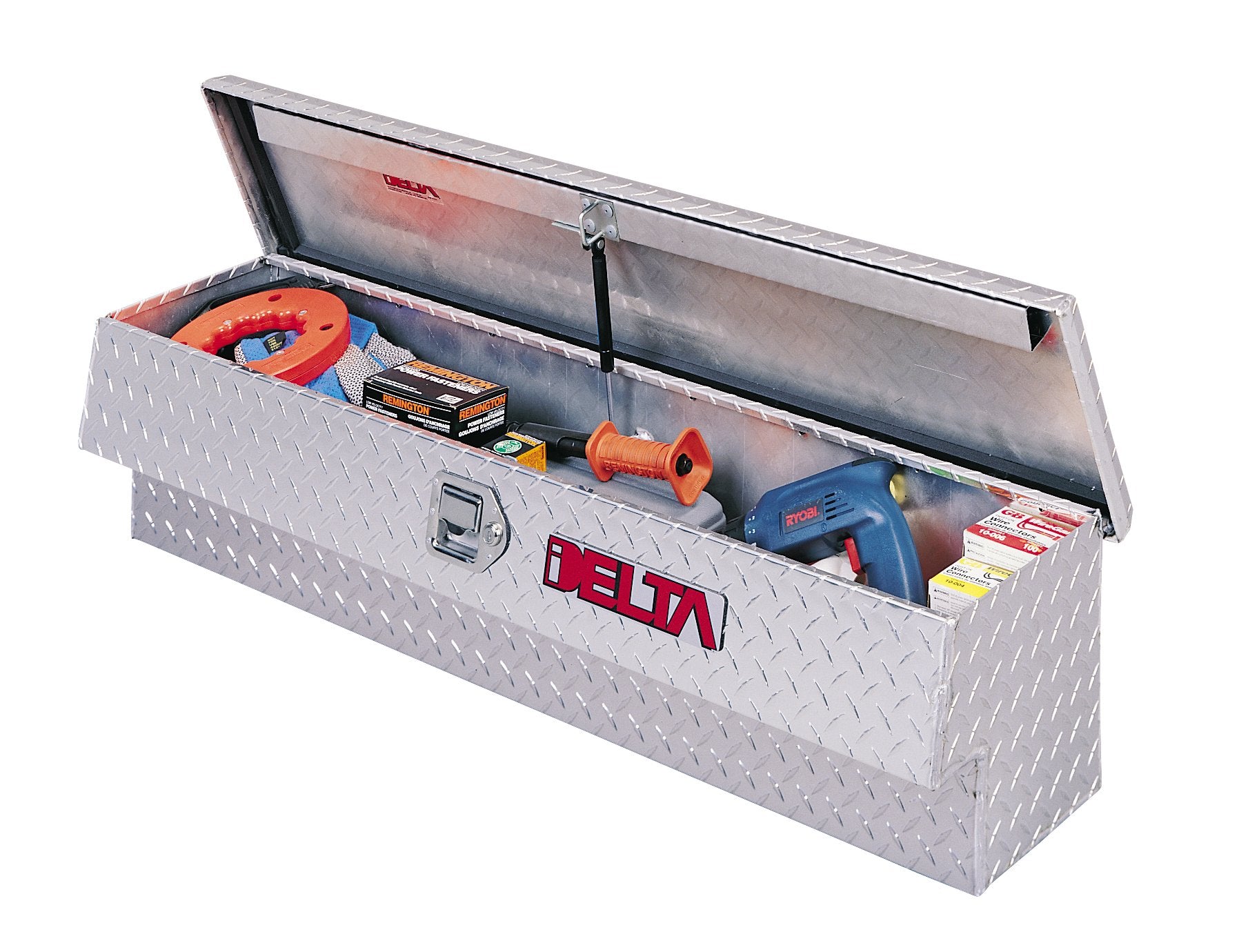 Compact Delta 899260 Bright Aluminum Chest for Trucks