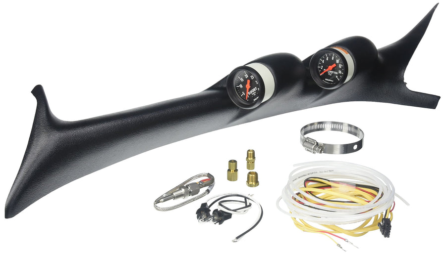 Dual Auto Meter A-Pillar Gauge Kit 7071