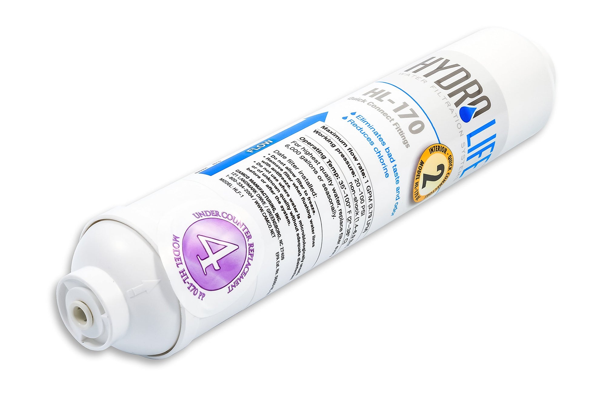 HL-170 Hydro Life 52073 PP Replacement Under Counter Filter