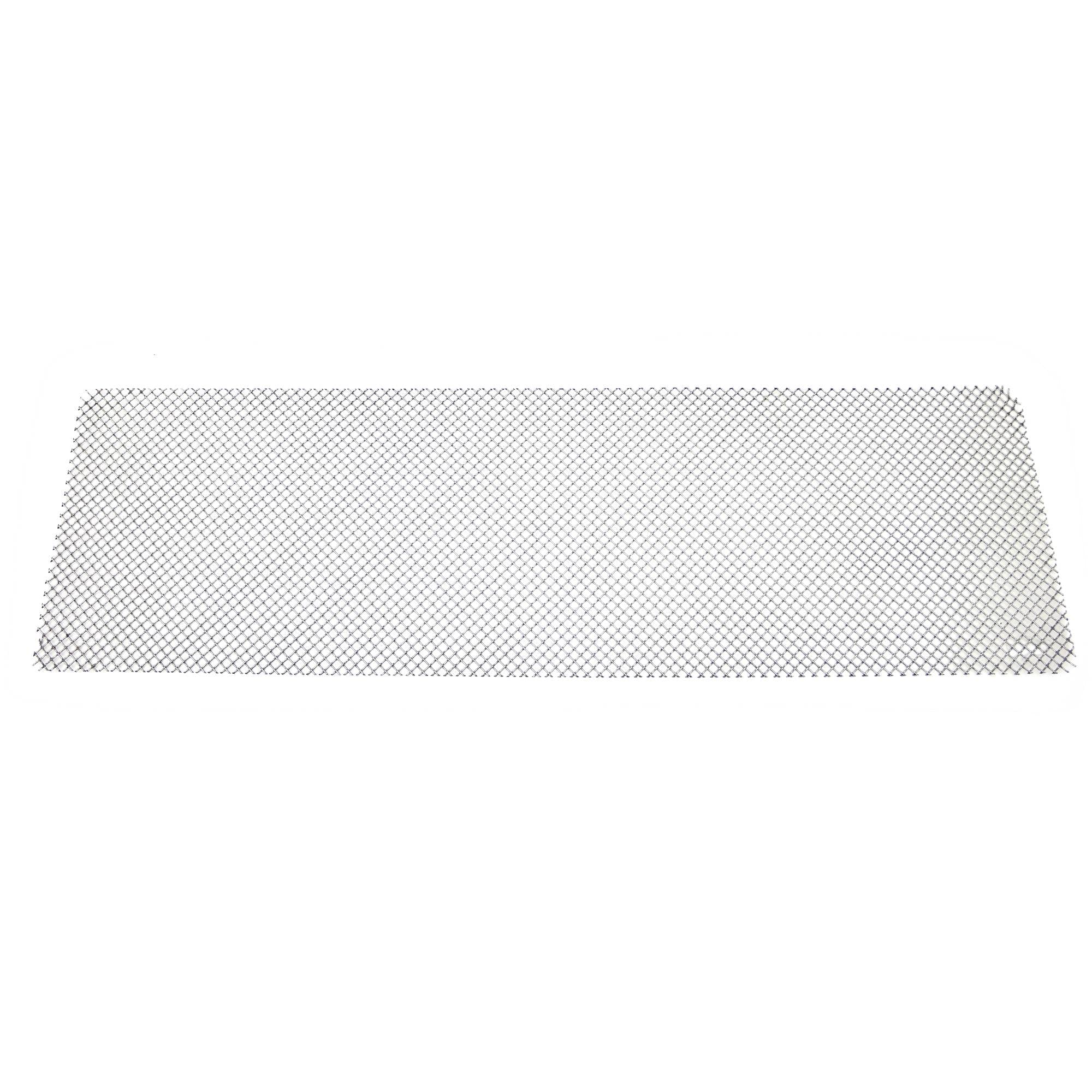 12" x 40" Stainless Steel Polished T-Rex 54009 Flat Wire Mesh