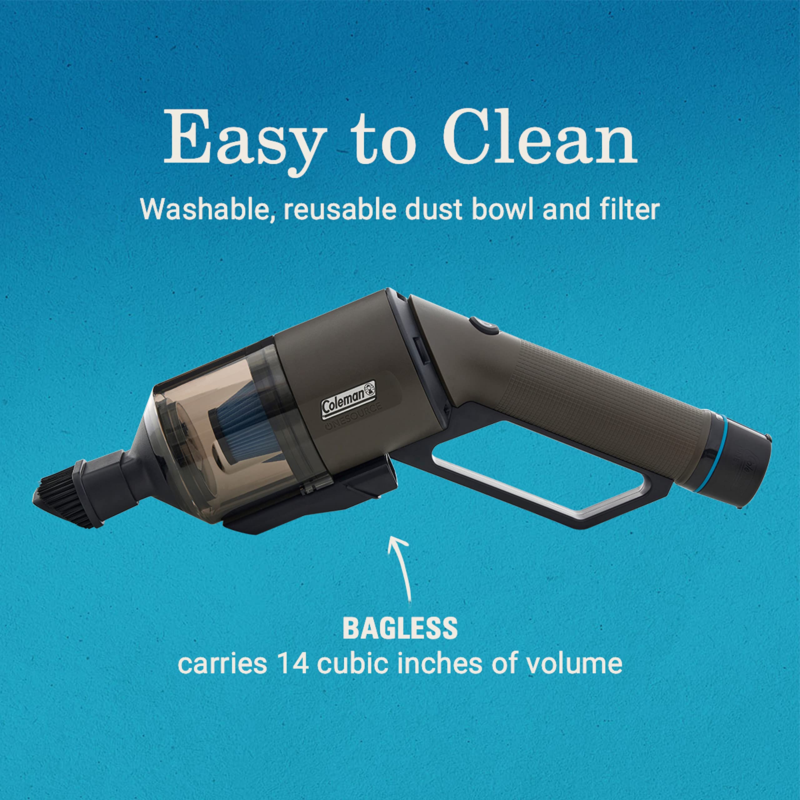 Rechargeable Coleman ONESOURCE Cordless Vacuum Cleaner