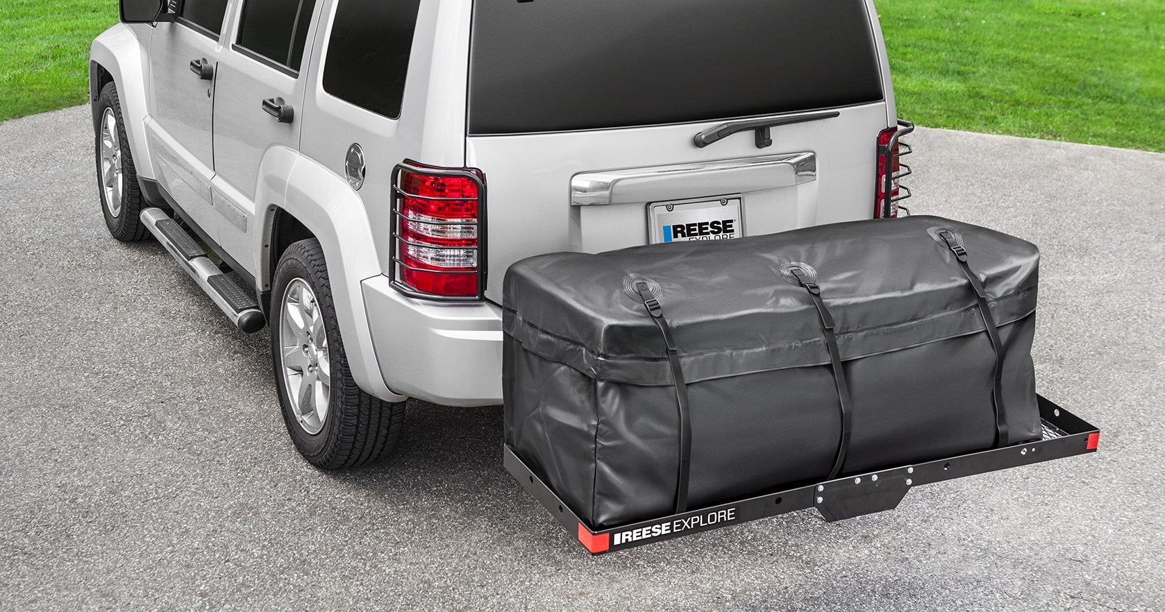 Explore Reese 1041500 Hitch Mount Cargo Carrier