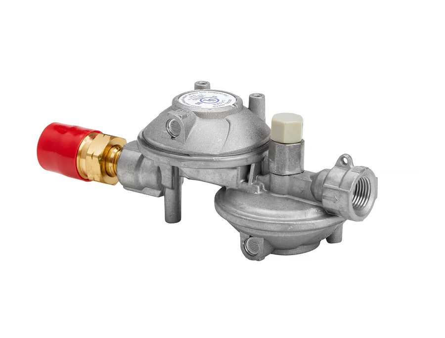 LP-R524HP Suburban Two-Stage Regulator Kit with Excess Flow Valve - Horizontal Vent for Safe Propane Gas Pressure Control in RV or Motorhome