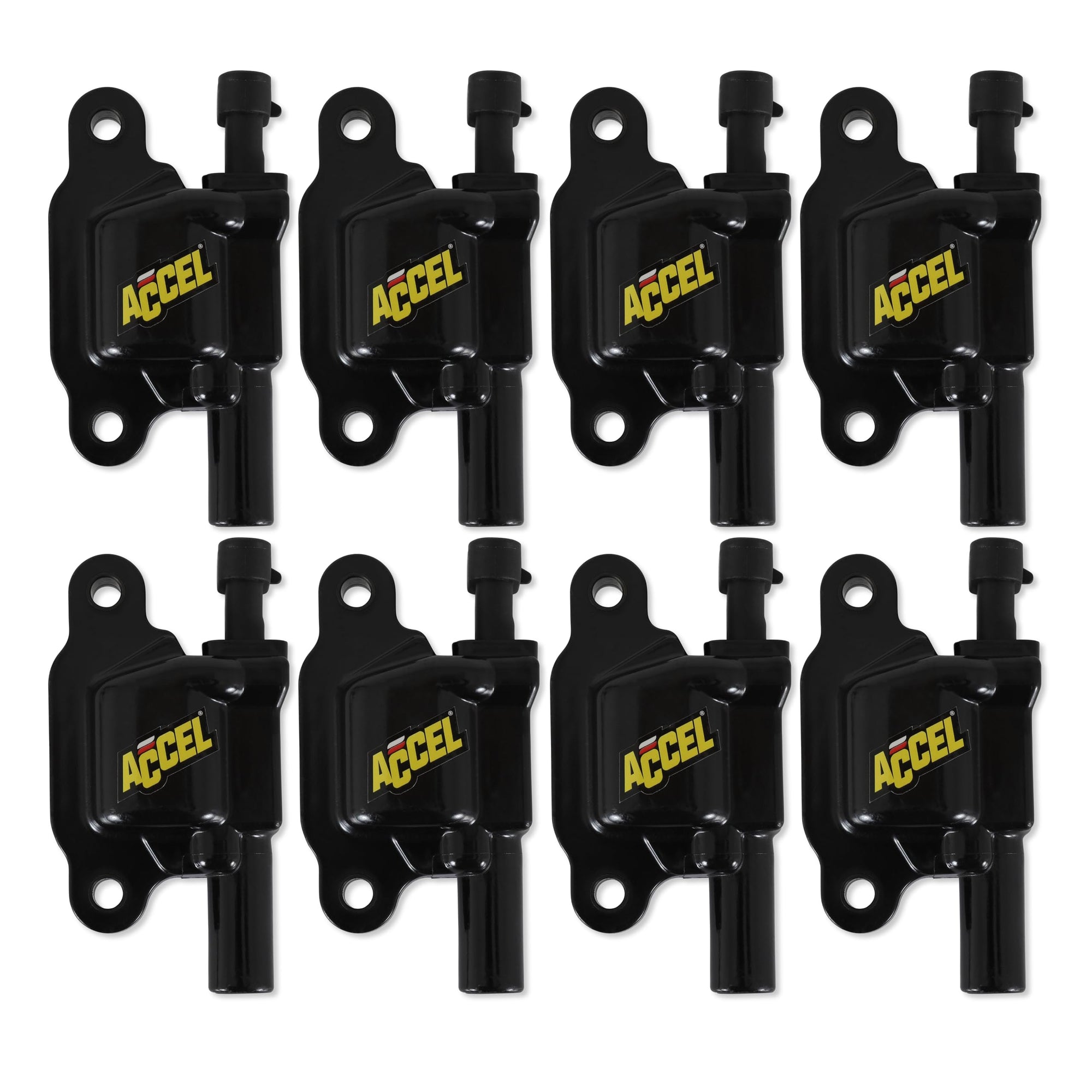 140043K-8 ACCEL SuperCoil Ignition Coil - Black - 8-Pack