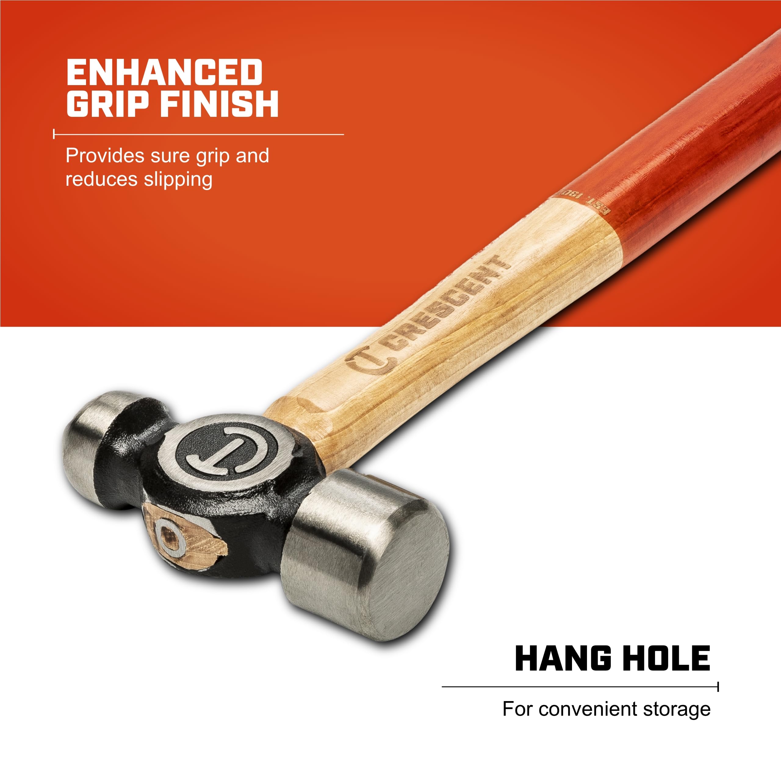 Crescent 32 Oz. Wood Ball Peen Hammer - Crescent (CHWBP32)