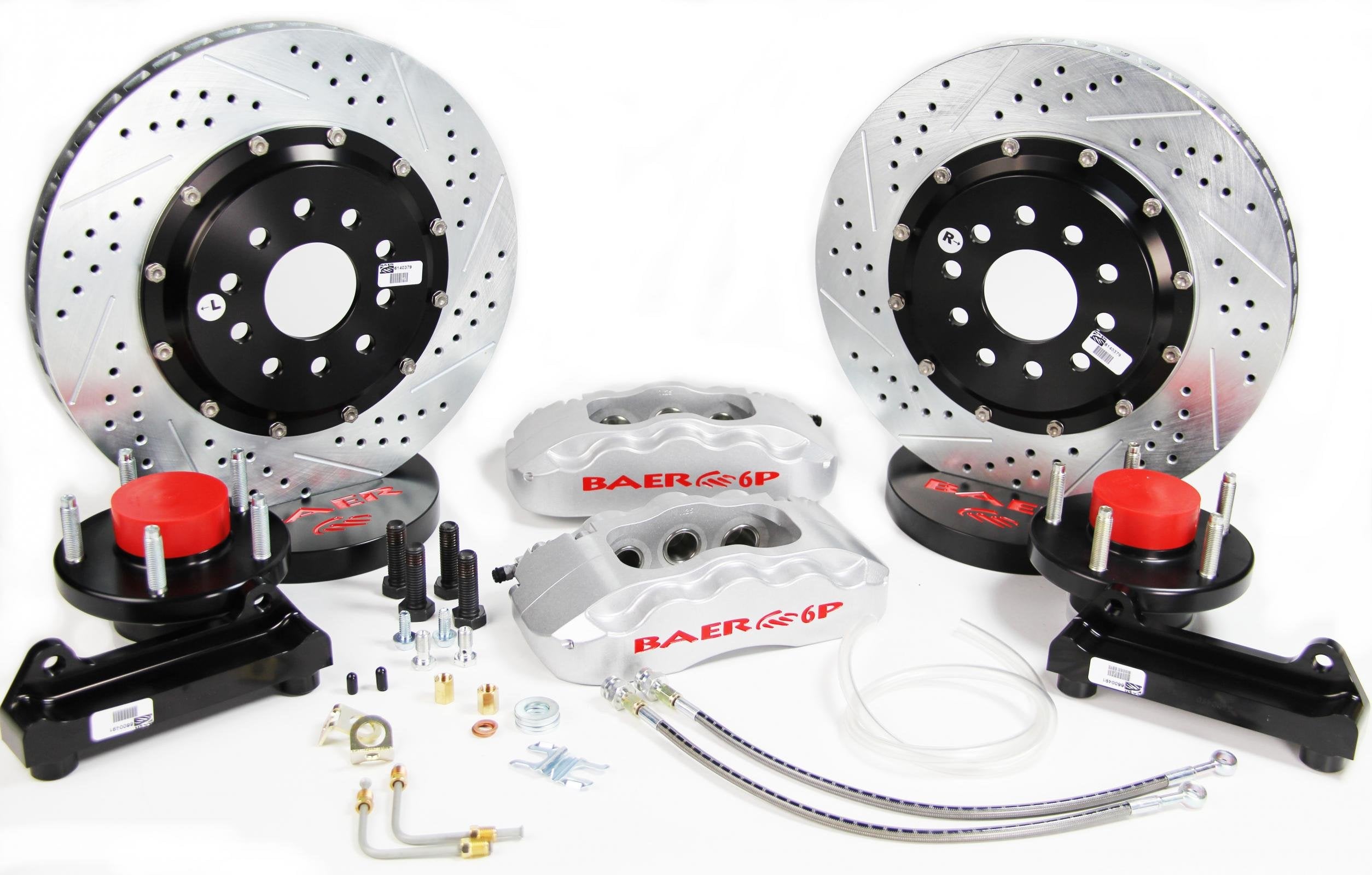 Baer Brakes 13" x .810" Replacement Rotor 6920922-BKCZ (Thick Slot Drill W/Zinc Passengers Side), 1 Pack