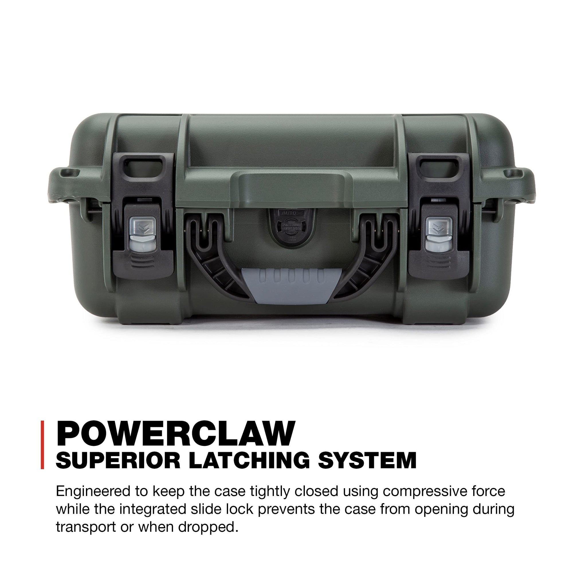 Waterproof Nanuk 915 Hard Case with Foam Insert for DJI Avata FPV Unit, Goggles and Controller - Olive (915S-080OL-0A0-C0778)