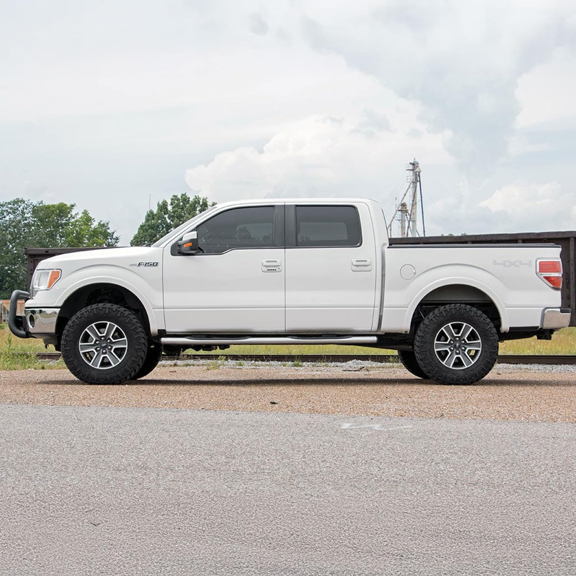 3" Rough Country Bolt-On Lift Kit w/N3 Shocks for 09-13 F-150 4WD - 51013