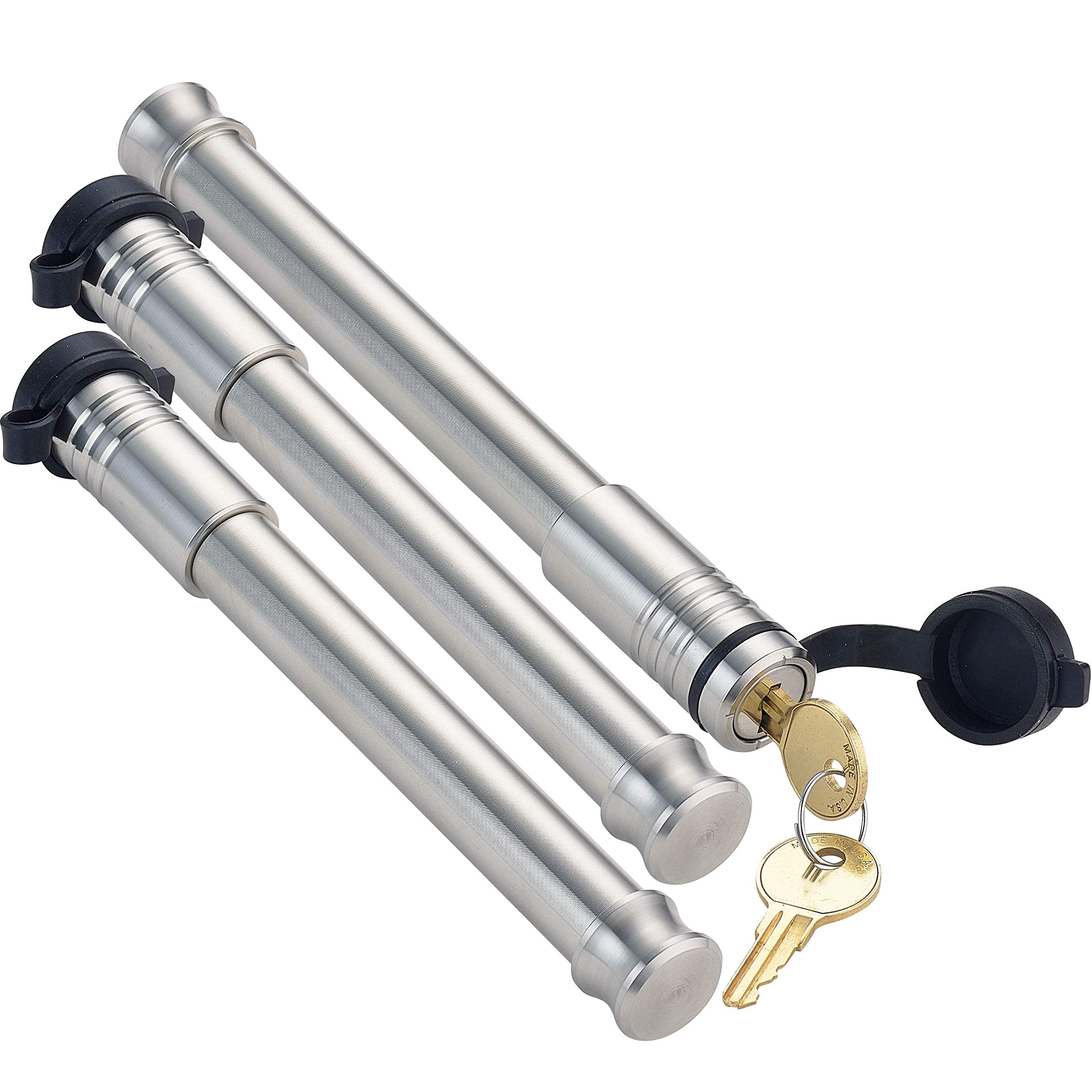 3 Pack, Keyed Alike, Hitch Locks for B&W 21K LB Tow and Stow 3" Hitch - Fits Adjustable Ball Mount Only - Does NOT FIT Vehicle Receiver