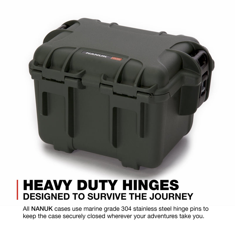 Olive Nanuk 908 Waterproof Hard Case