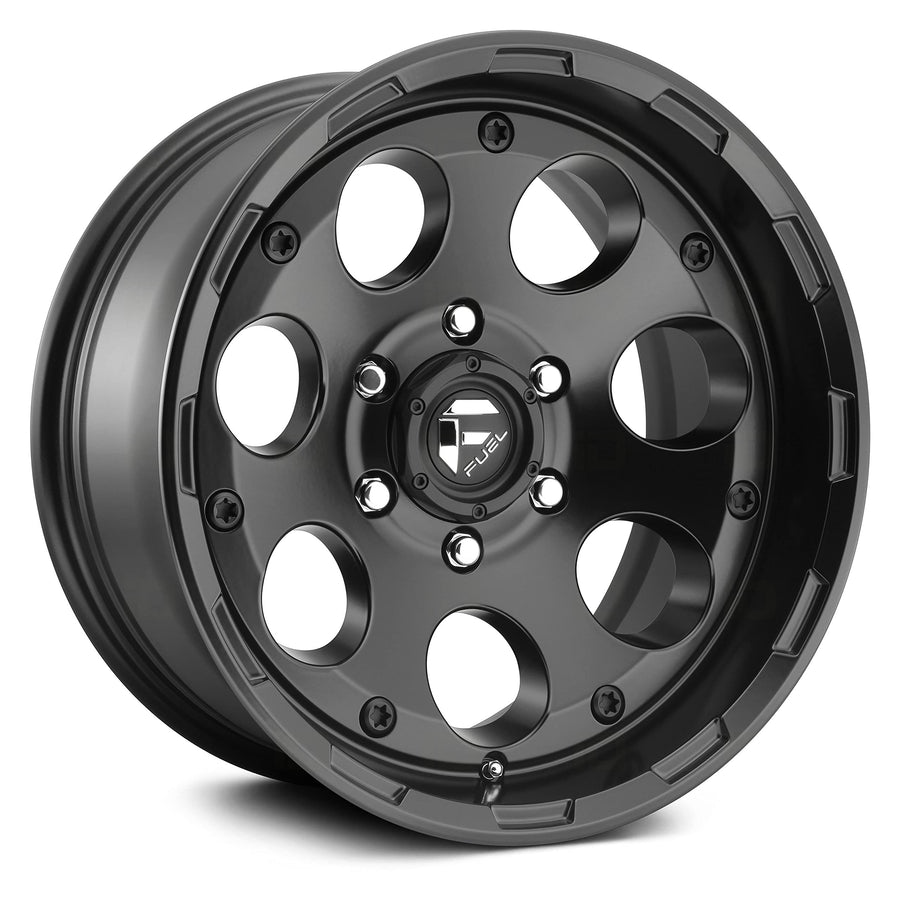Black FUEL D608 Wheel with Painted (17 x 9. inches /6 x 139 mm, -12 mm Offset)