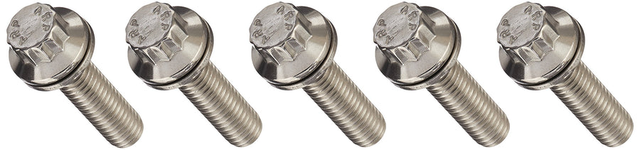 Stainless Steel ARP 6121250 5/16-18 12-Point Bolts - Pack of 5