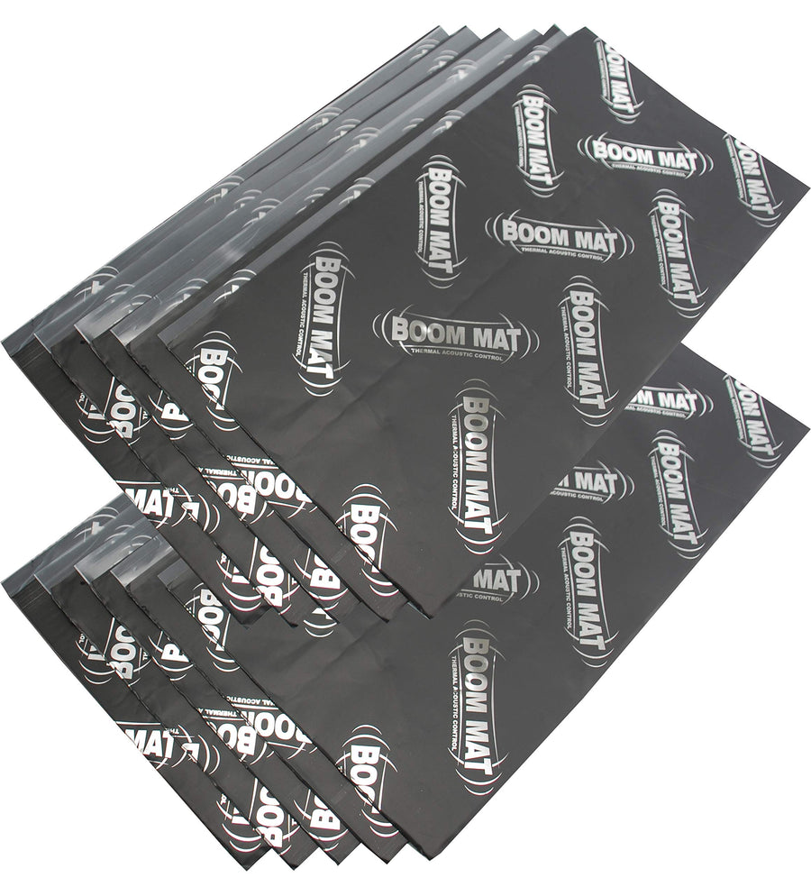 Boom Mat XL Design Engineering 4mm Sound Deadening / Damping Material | 12.5" x 24" (10 Sheets) | 050223