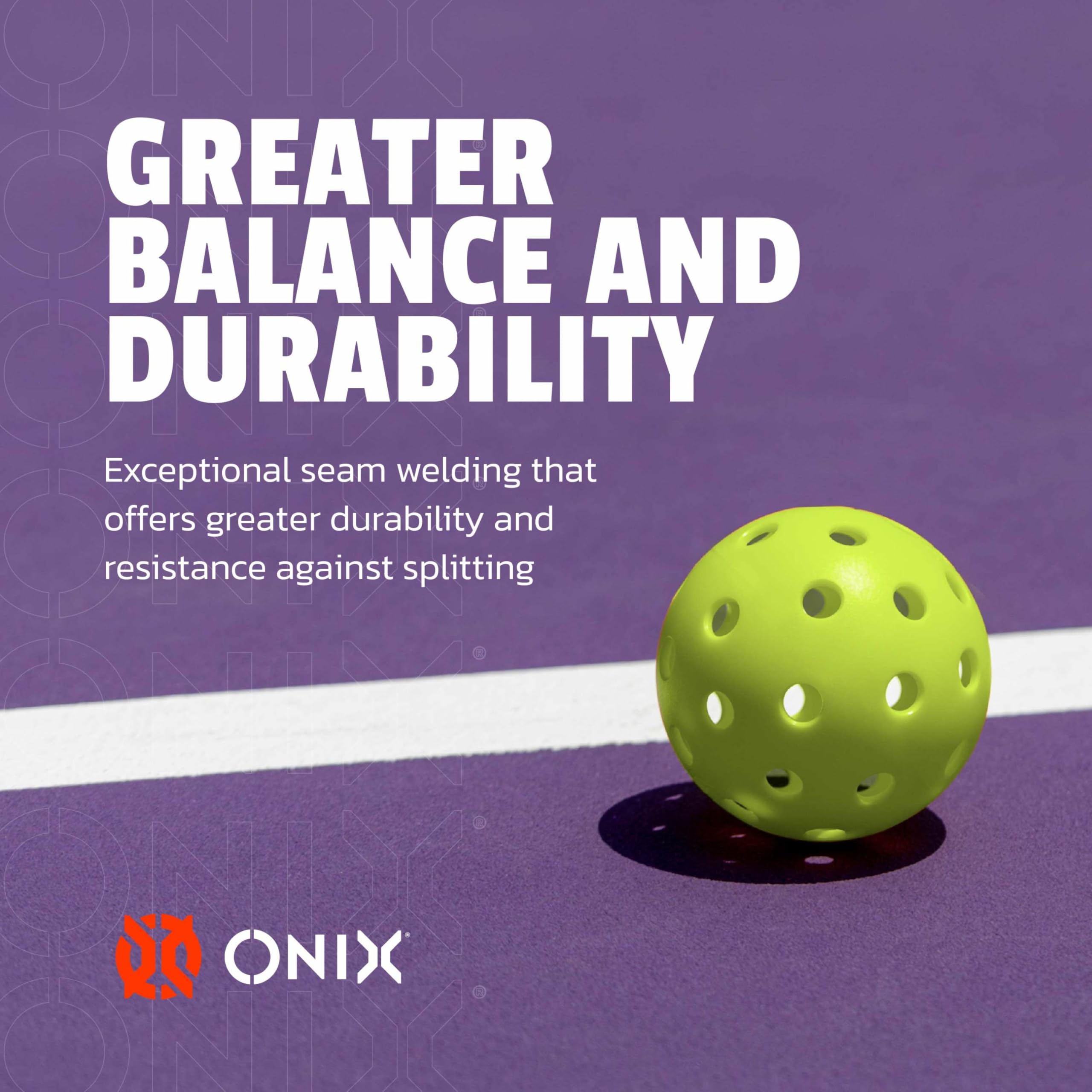Fuse G2 Onix Outdoor Pickleball Balls
