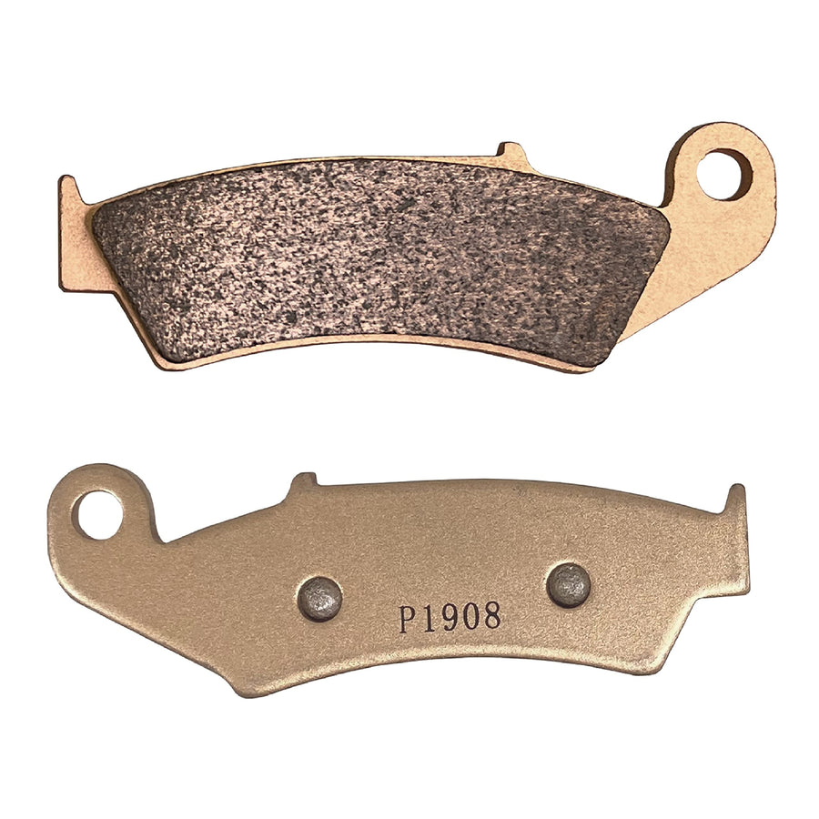 Demon Front Left/Right Sintered Brake Pads Powersports (1986) compatible with Honda ATC350, High Density Sintered Metallic Material For Better Grip, Instant Braking & Reduced Brake Fade, Longer Life