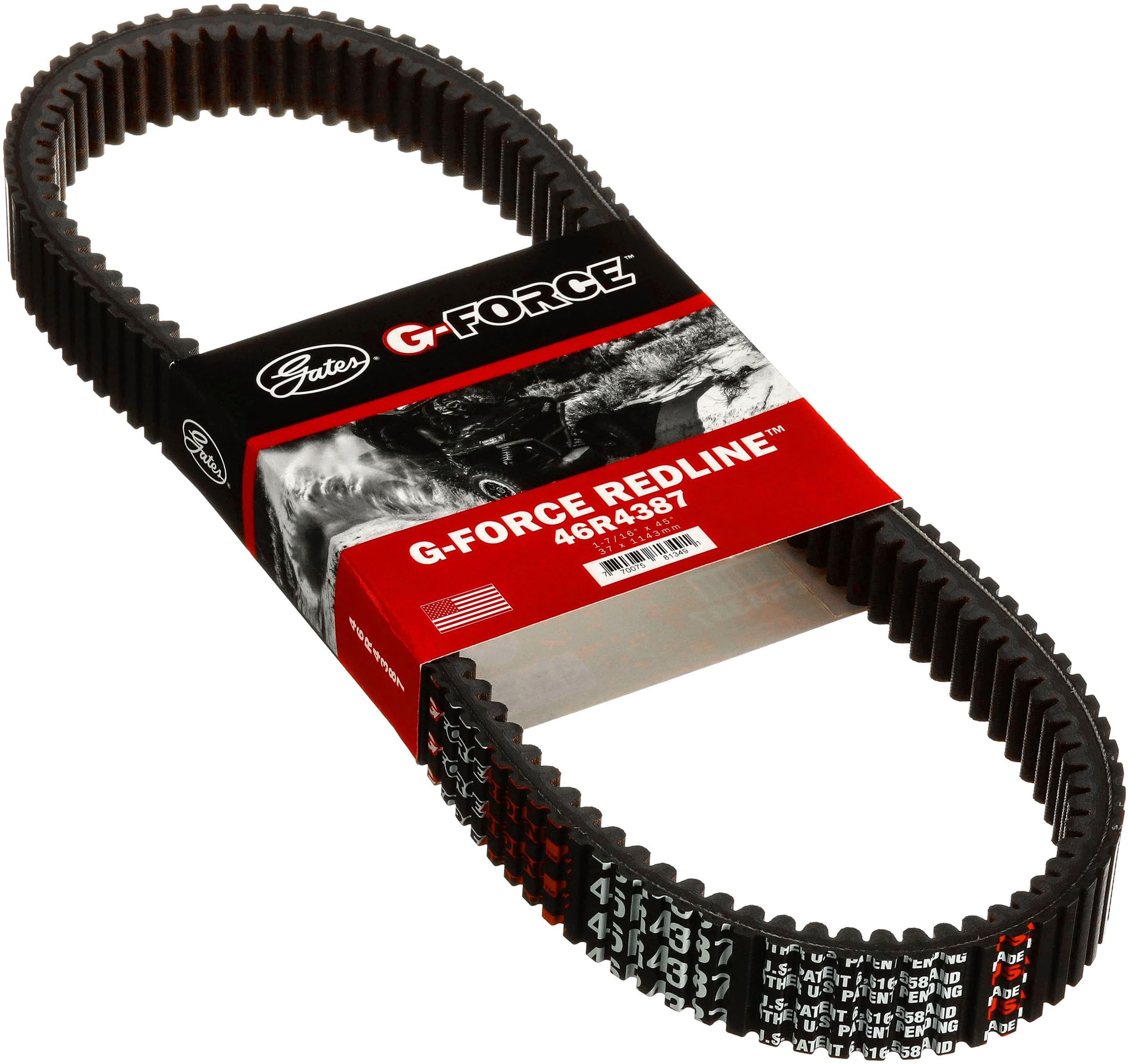 G-Force Gates RedLine Continuously Variable Transmission (CVT) Belt 46R4387