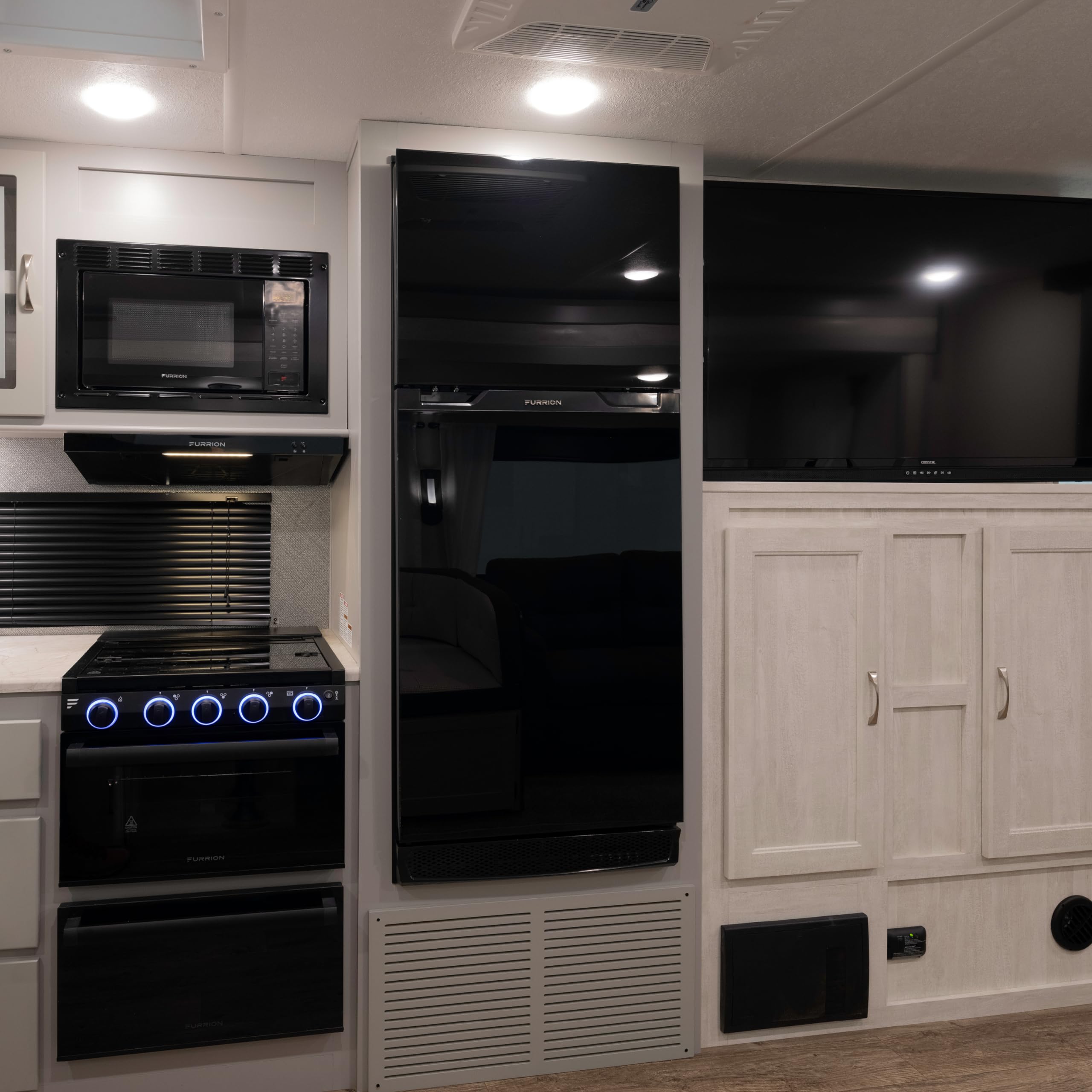 0.9 cu. ft Furrion RV Microwave, Black