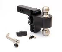 Drop Hitch Receiver Weigh Safe LTB4-2 -KA-CER-BLA: 2 Inches Adjustable