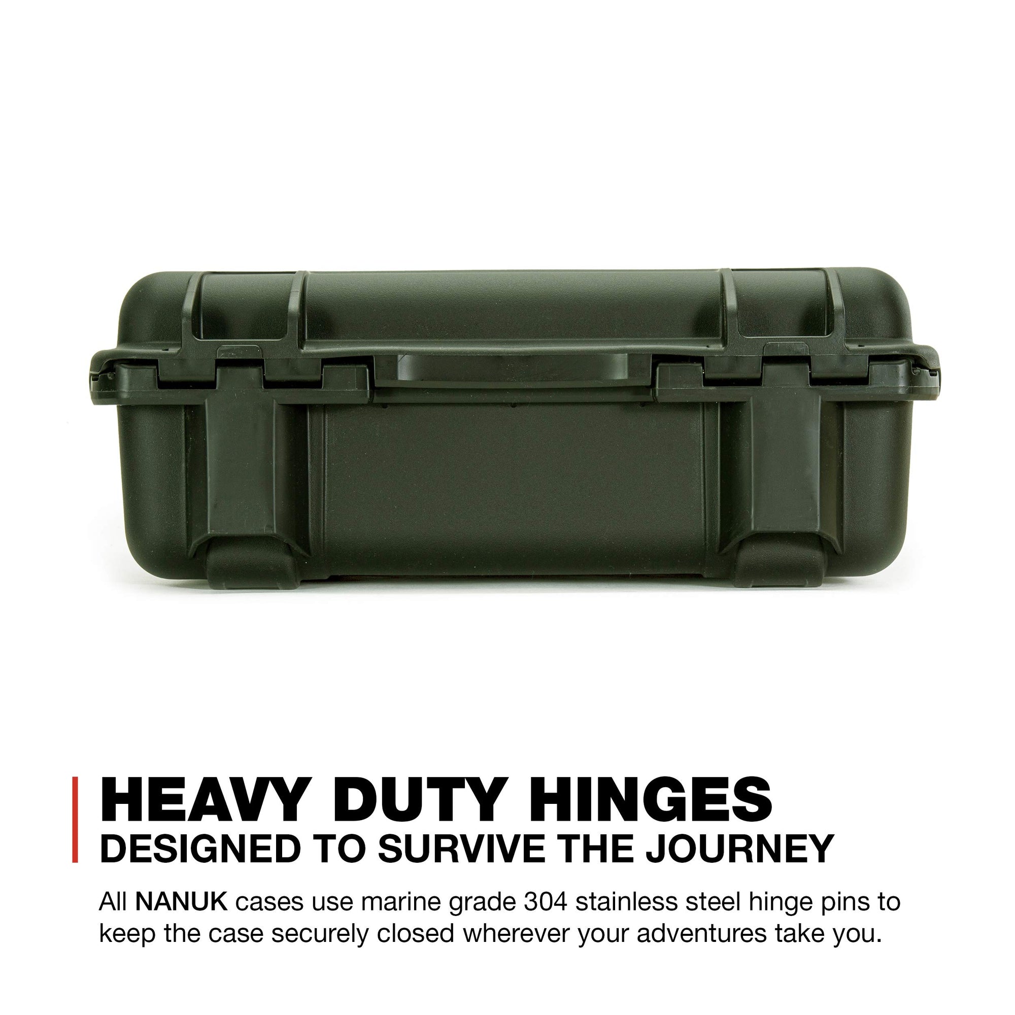 Waterproof Nanuk 925 Hard Case with Custom Foam, Olive (925-EMATT6)