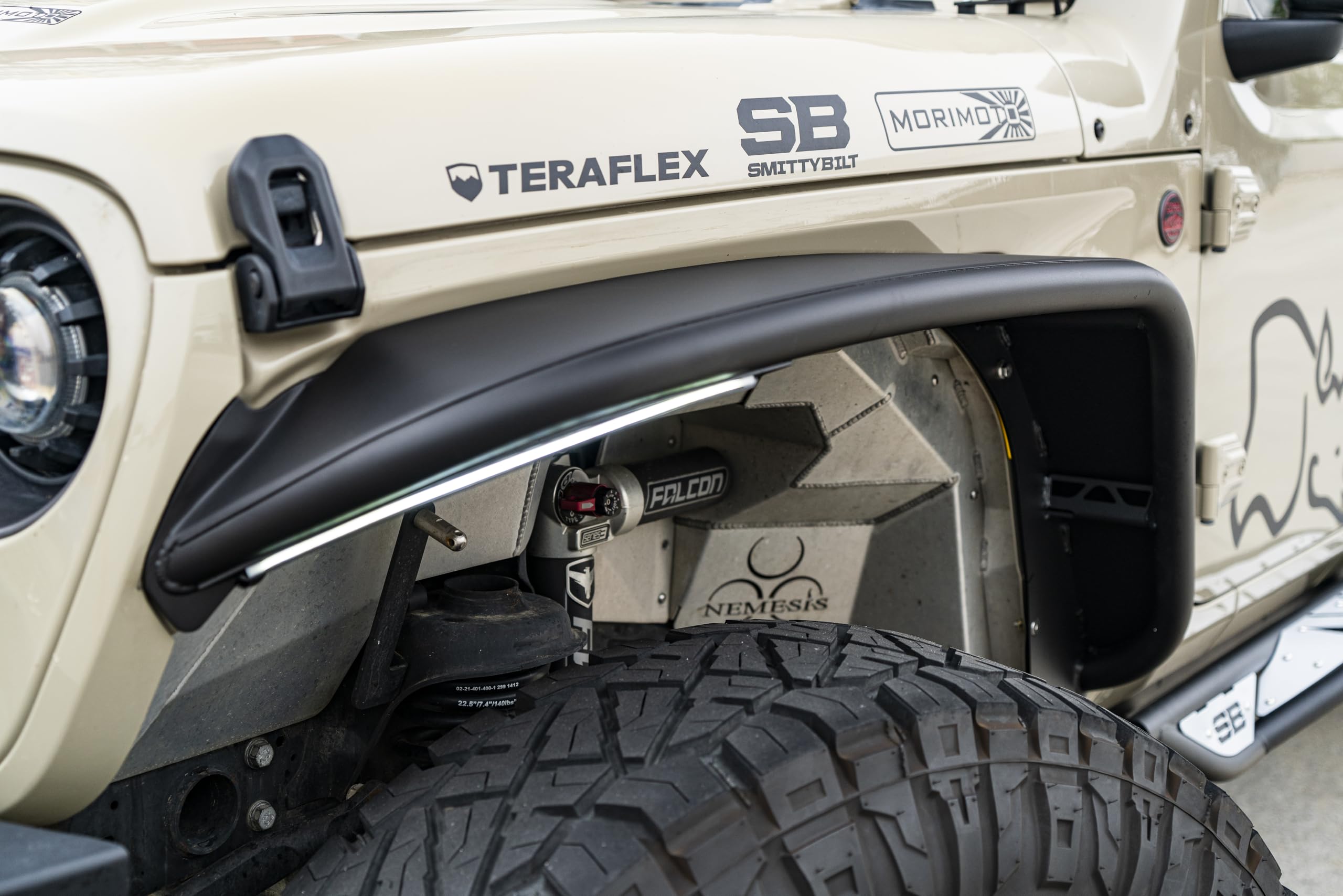 JL AND JT SmittyBilt FRONT FENDERS - SB77852