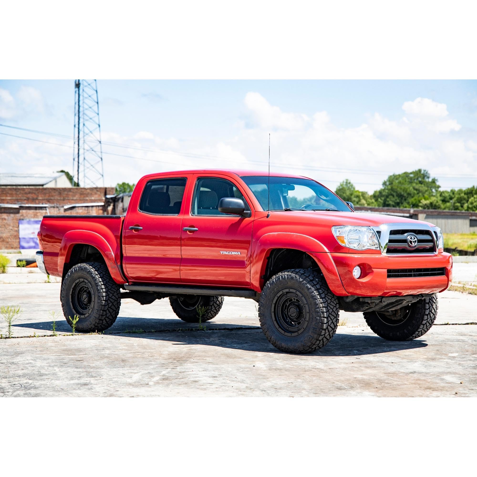 3.5" Rough Country Bolt-On Lift Kit w/N3 Struts for 2005-2023 Tacoma - 74231RED