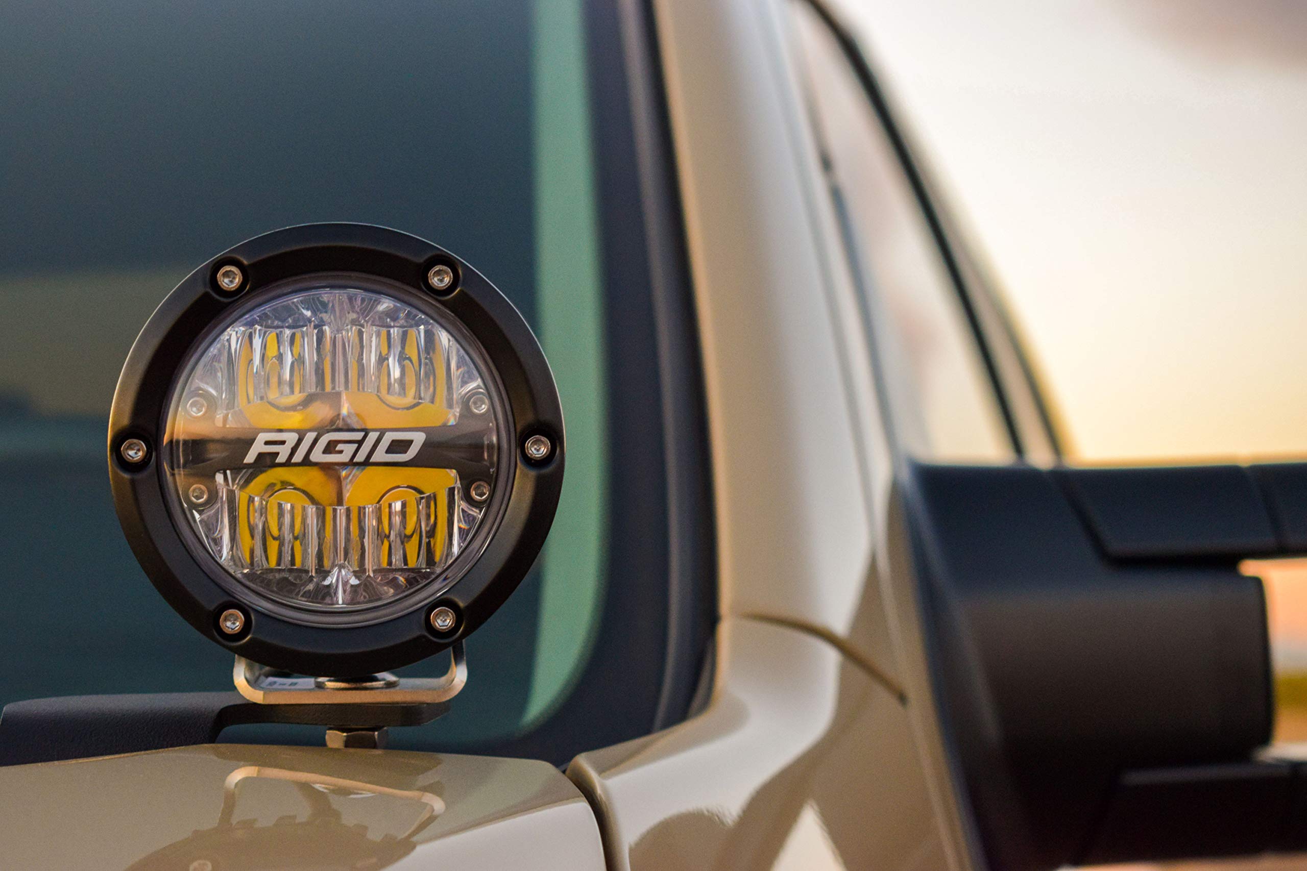A-Pillar RIGID Mounts, Fits 2014-2020 Tundra. Compatible with Rigid 360-Series, D-Series, D-SS