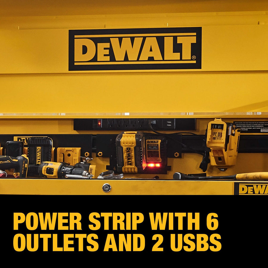 Tool Chest DEWALT with 4 Drawers, 37 Inch, 100lb Drawer Capacity, DEWALT Workshop Storage System Compatible (DWST37041)