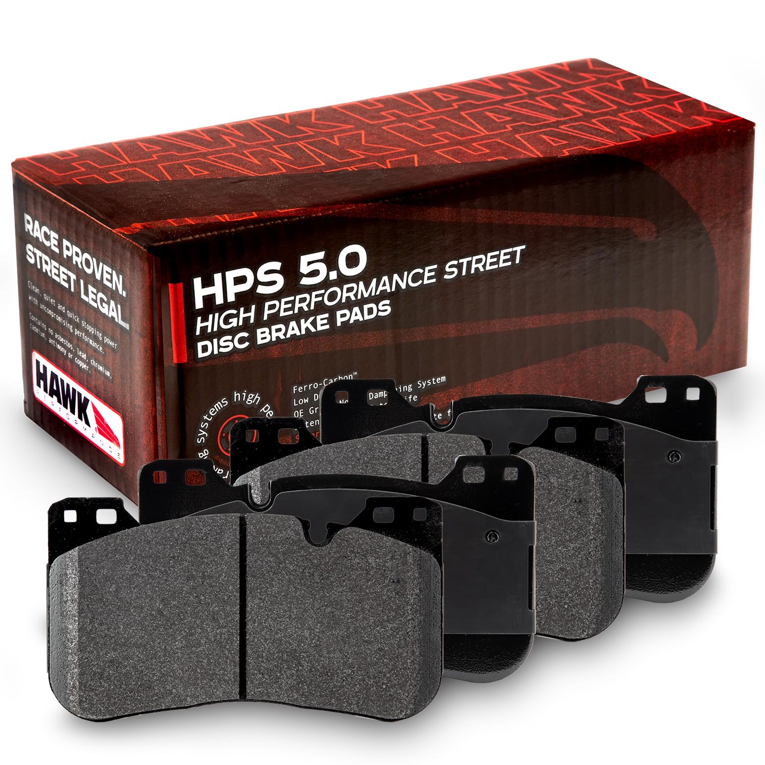 Hawk Performance HPS 5.0 HB948B.709 Street Brake Pads