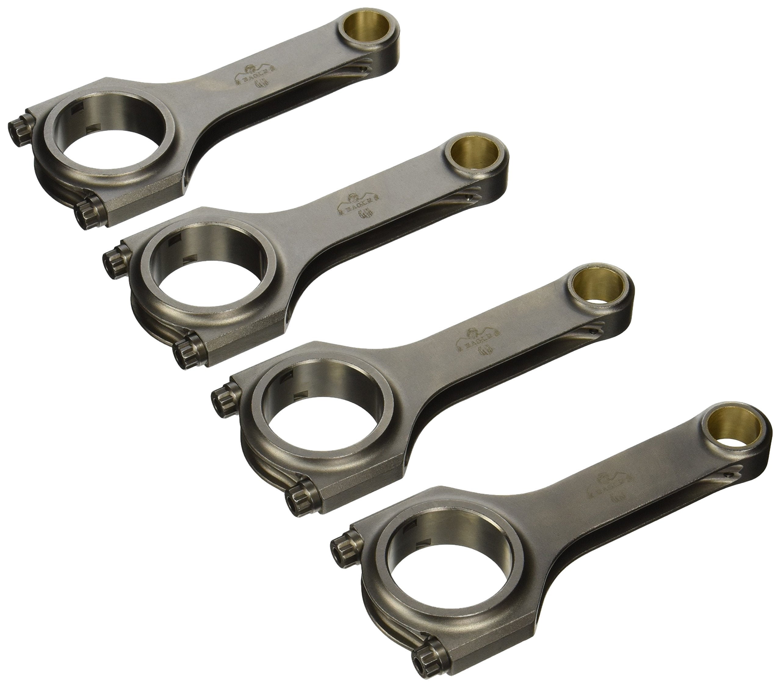 5.1104G Eagle Specialty Products CRS5290H3D 5.29" 4340 Forged H-Beam Connecting Rod Set for Honda
