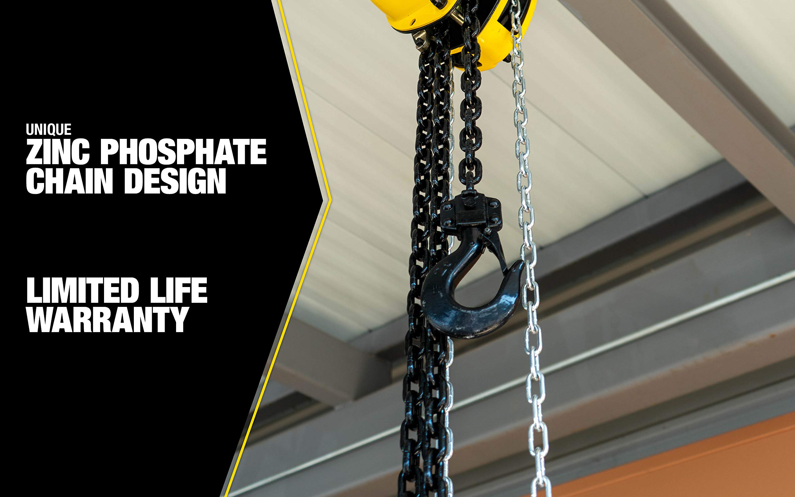 SUMNER Southwire 2 Ton Chain Hoist with 20 ft. Chain Fall