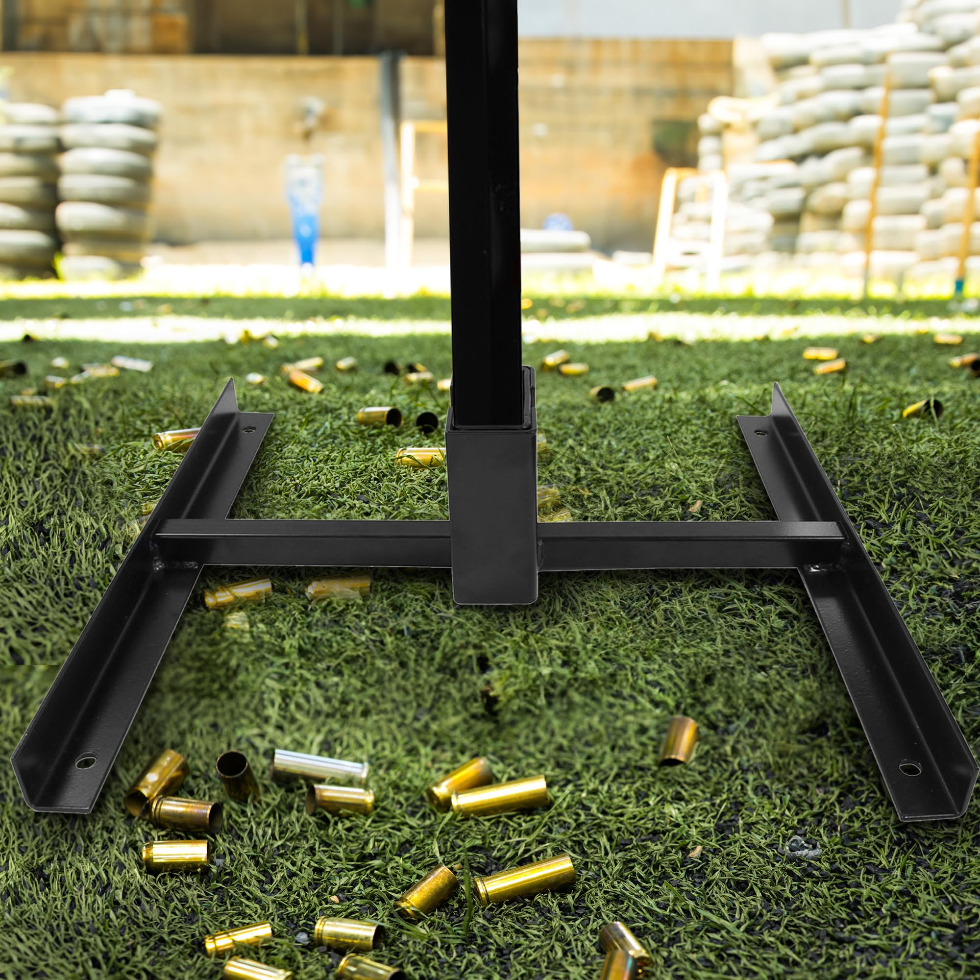 2x4 Birchwood Casey Nested Steel Shooting Target Stand for Hanging Gong Targets